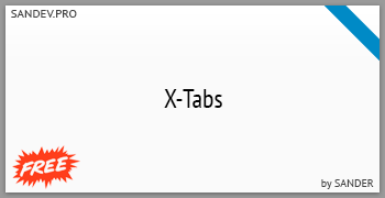 X-Tabs by Sander v.1.1